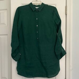 J. Jill Green Tunic Top